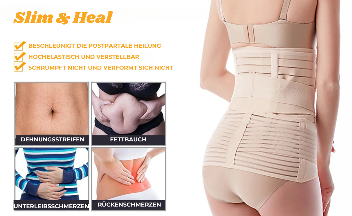 Slim & Heal - Der perfekte Helfer nach der Geburt