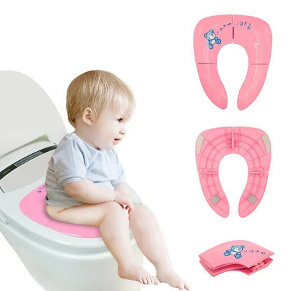 TinyTots - Kompakter Baby Toilettensitz für stressfreie Ausflüge