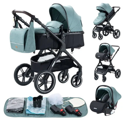 BabyVenture 3-in-1 – Der wandelbare Kinderwagen für Abenteurer