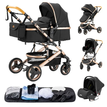 BabyVenture 3-in-1 – Der wandelbare Kinderwagen für Abenteurer