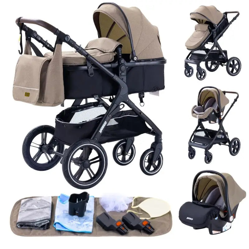 BabyVenture 3-in-1 – Der wandelbare Kinderwagen für Abenteurer