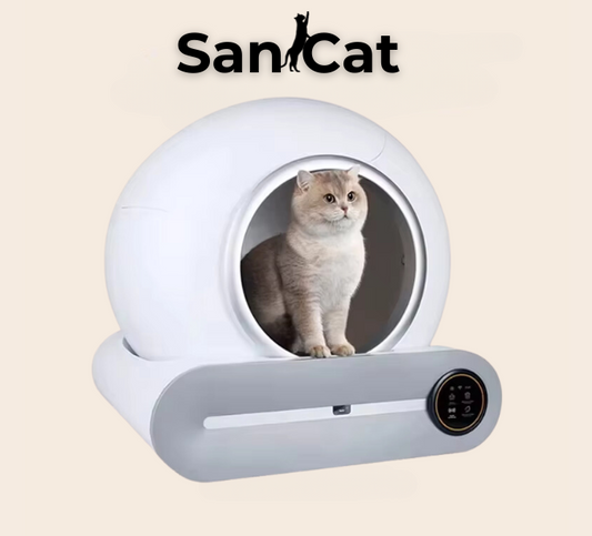 SaniCat - Die Selbstreinigende Katzentoilette