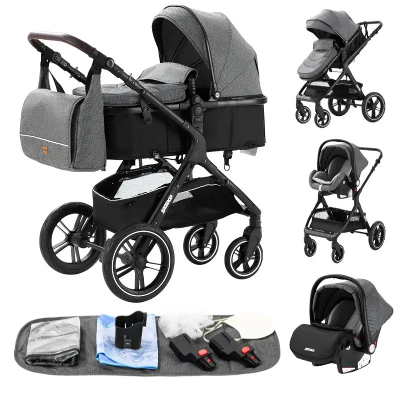 BabyVenture 3-in-1 – Der wandelbare Kinderwagen für Abenteurer