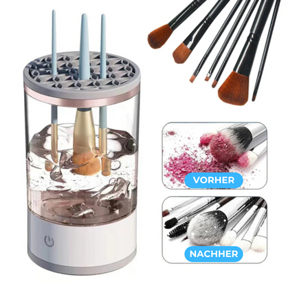 BrushClean - 3 in 1 elektrischer Make-up Pinsel Reiniger